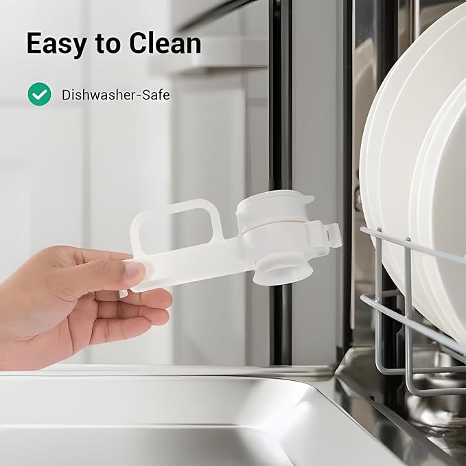 Food Bag Sealer Clip with Pour Spout, Reusable Kitchen Storage Clip