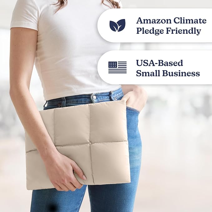 Puffy Quilted Laptop Sleeve