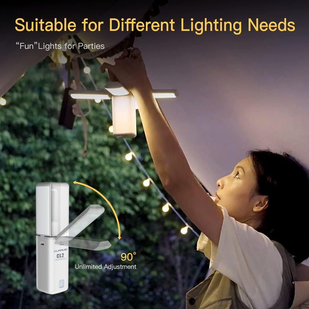 Foldable Rechargeable Camping Lantern 750LM Waterproof Tent Light