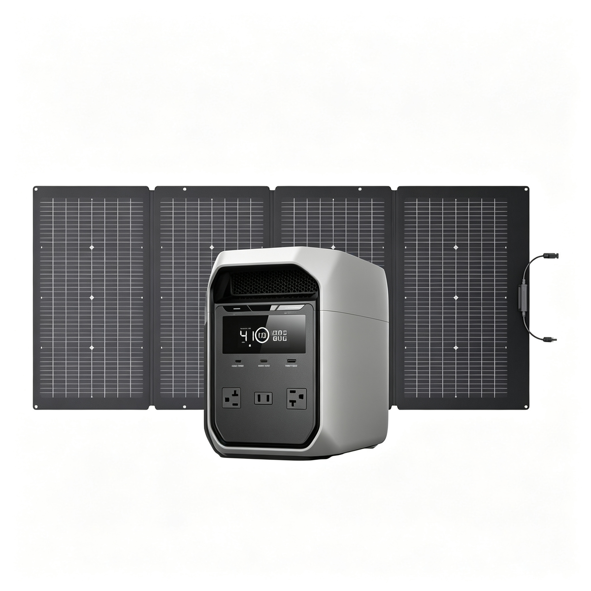 Solar Portable Power Station 1800W AC Output